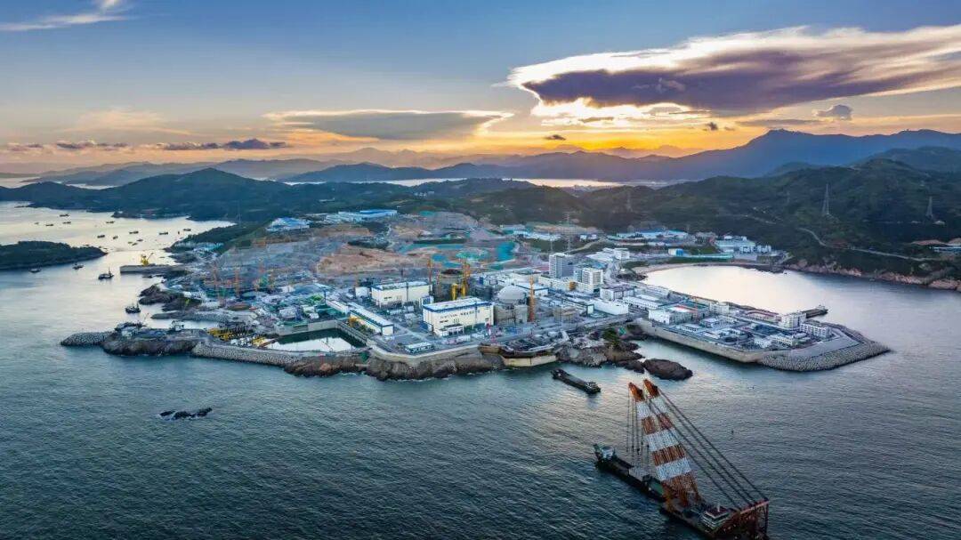 中广核浙江三澳核电项目“华龙一号”建设现场