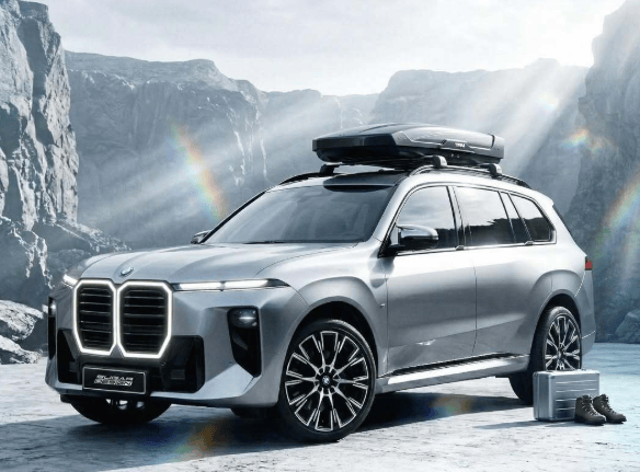 Vista trasera del nuevo BMW X7