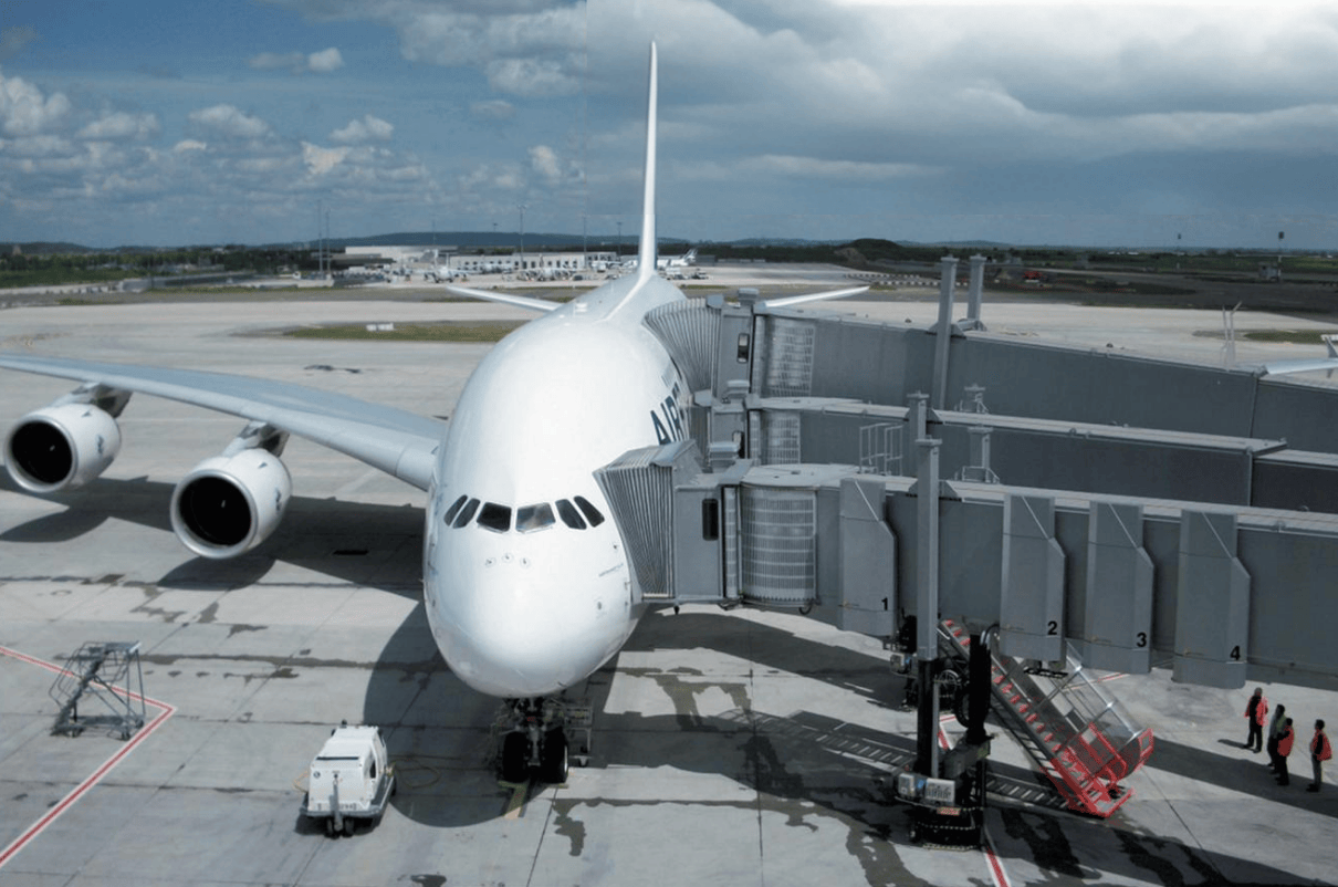 旋转伸缩式登机桥