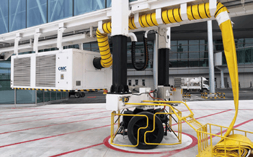 吊挂式飞机地面空调