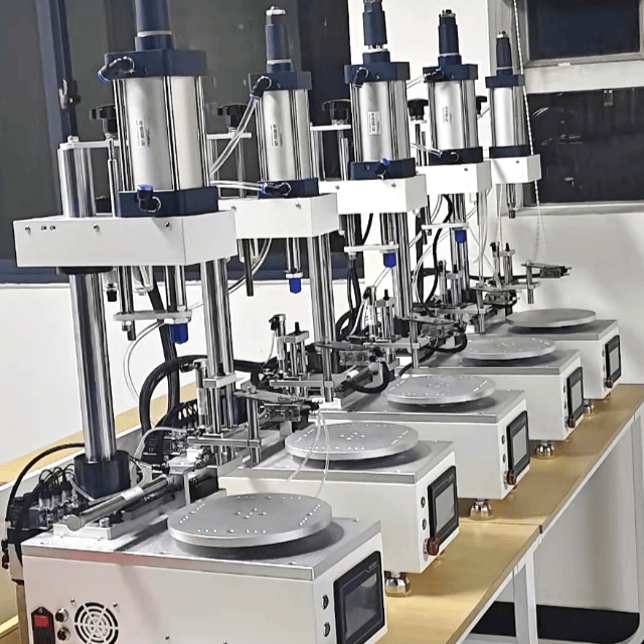 Multi-Station Rotary Press Machine | For Electronics & Assembly|