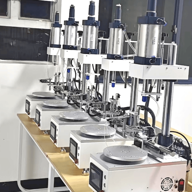 Multi-Station Rotary Press Machine | For Electronics & Assembly|
