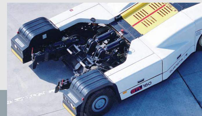 GTL160 无拖把飞机牵引车 (电动式) 磷酸铁锂电池