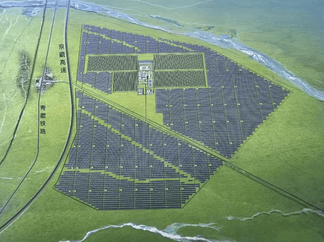 中广核西藏乌玛塘50兆瓦光热项目规划图