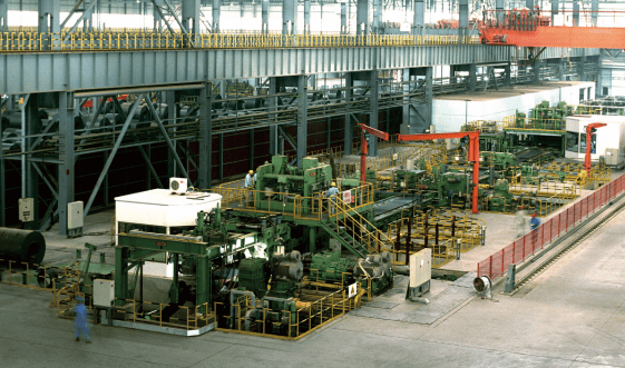 Линия горячей поперечной резки