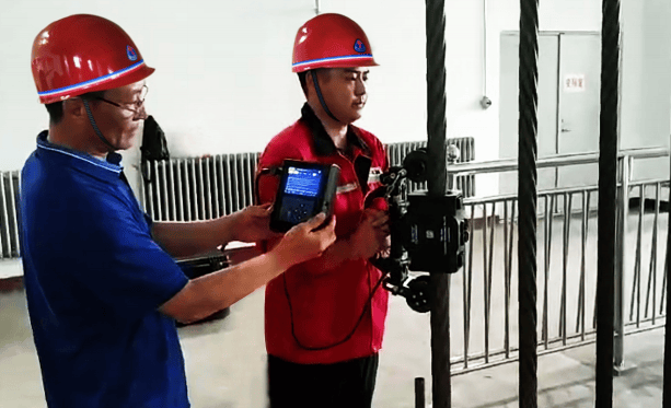 портативный прибор для дефектоскопии стальных канатов