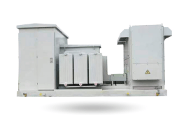 Американская комплектная трансформаторная подстанция (КТП) заводской готовности серии YB□-12 напряжением 12/0,4 кВ для фотоэлектрических установок