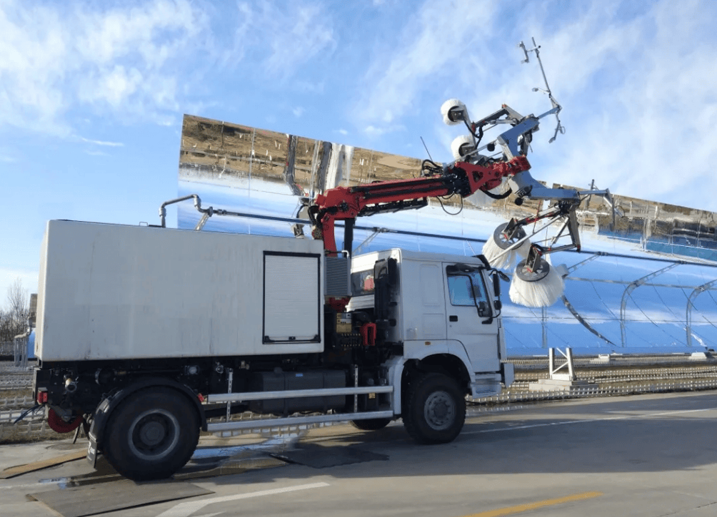 Trough Cleaning Vehicle