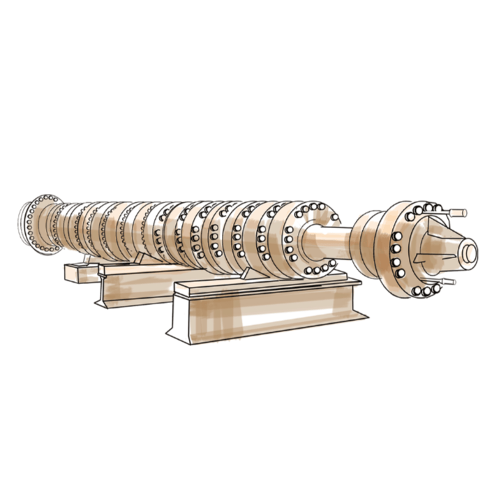 Вертикальный центробежный насос VS6Type-VCB