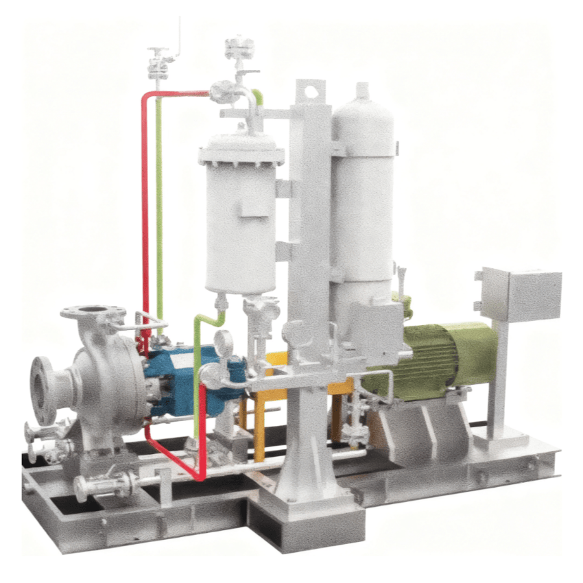 Одноступенчатый насос с торцевым всасыванием центробежного типа OH1Type-HHF