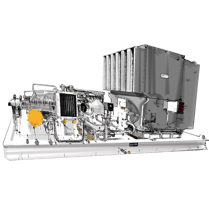 Центробежный насос с подшипниками с двухсторонней опорой BB3 Type-SMXS/SMXD