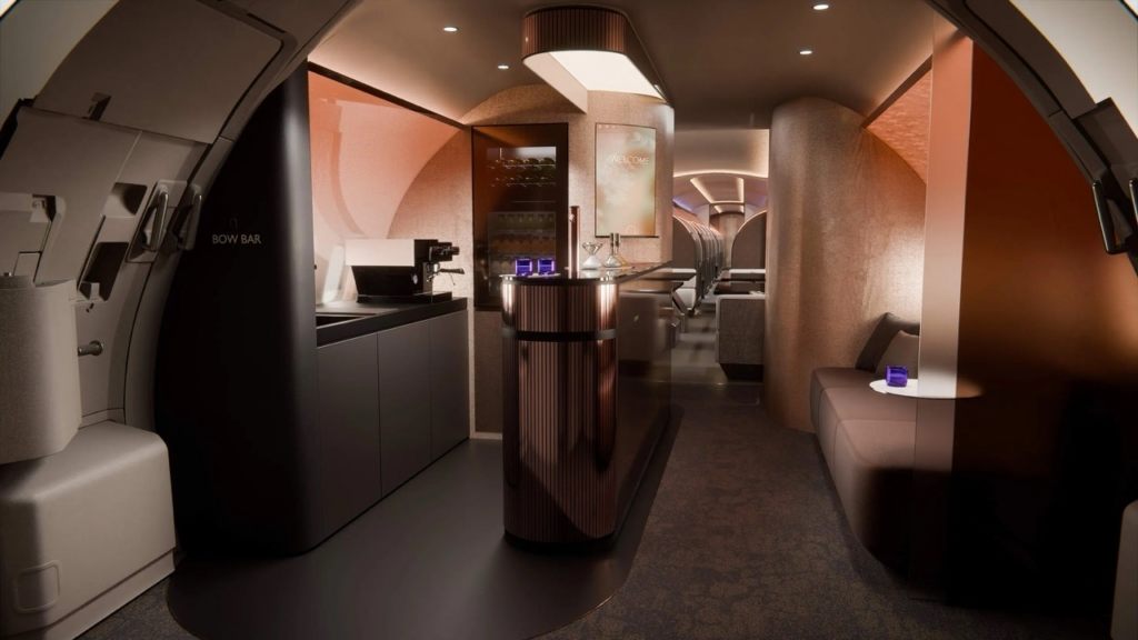 The BOW bar Lufthansa Technik