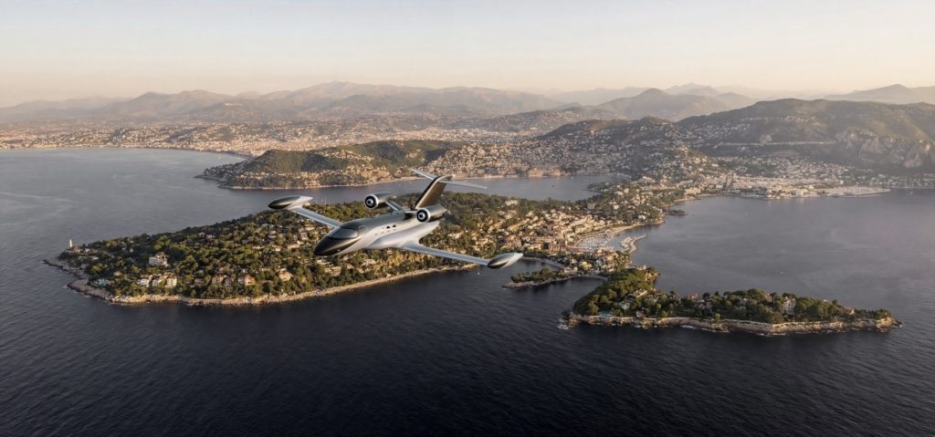 Jato executivo movido a hidrogênio da Beyond Aero