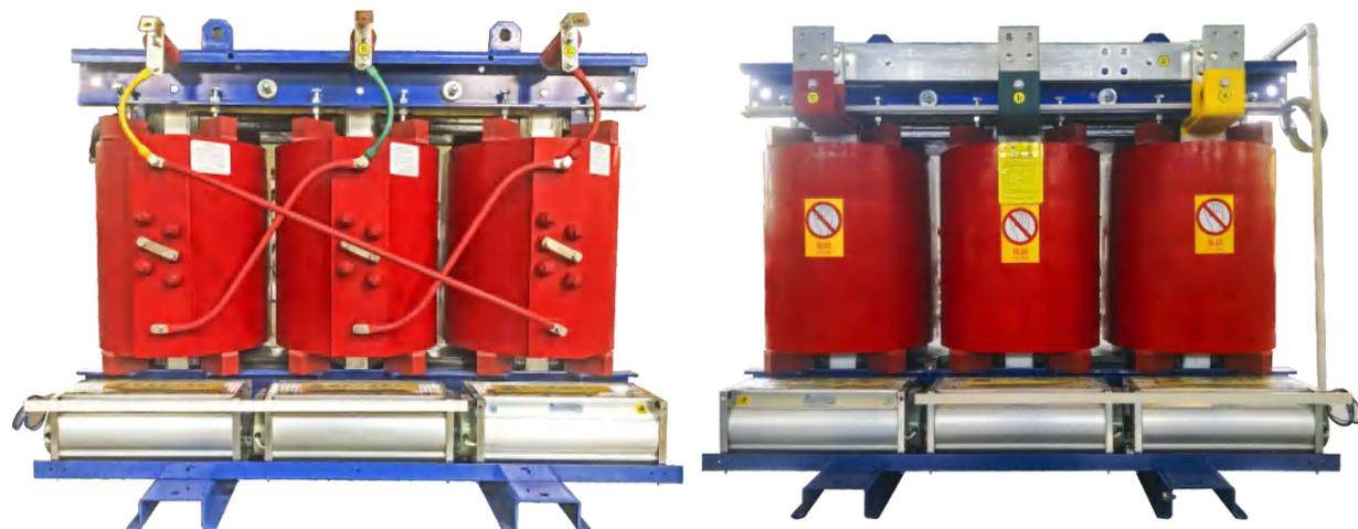 10kV class SC(B)18-NX1 series epoxy resin insulated double-winding non-excited voltage regulating distribution dry-type transformers