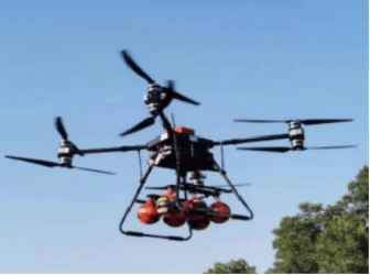 XF60A型森林投掷灭火弹无人机