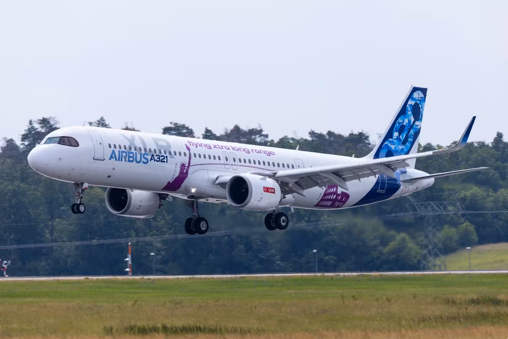 Airbus A321XLR aircraft