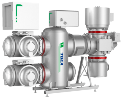 126kV真空开断环保气体绝缘金属封闭开关设备