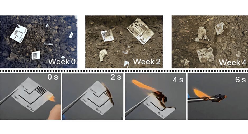 纸质电子产品——或称纸电子——可以堆肥或焚烧后处理。