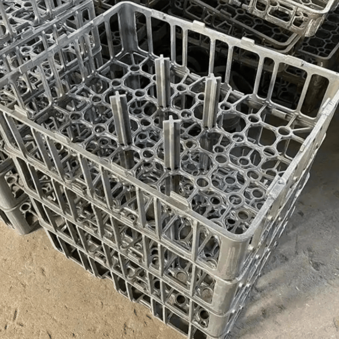 精密铸造 来图纸定制 热处理工装2520/2535/2848料框 料盘 不开裂 性能好