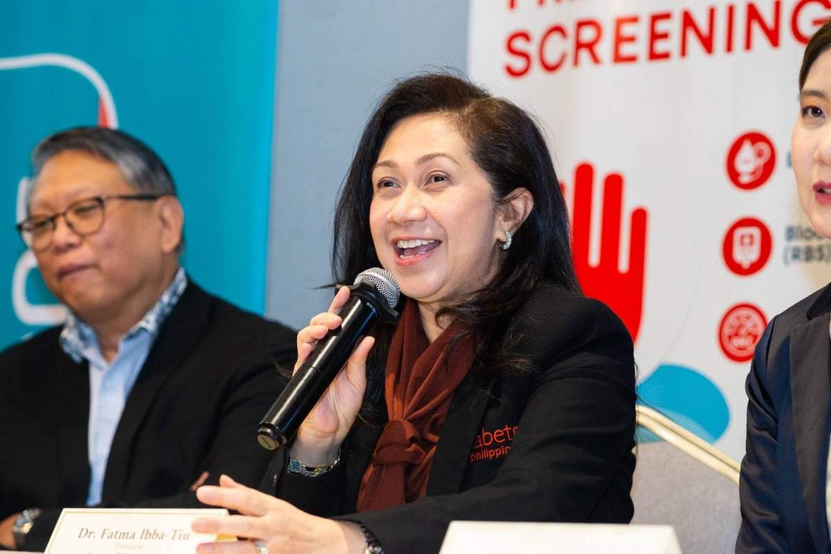 Dr. Fatma Tiu, Diabetes Philippines president