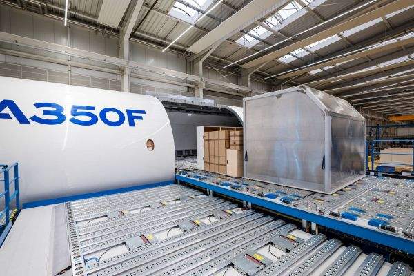 Airbus A350F Beladungstests