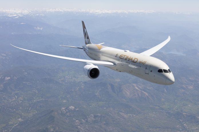 Etihad Airways Boeing 787-9 Dreamliner