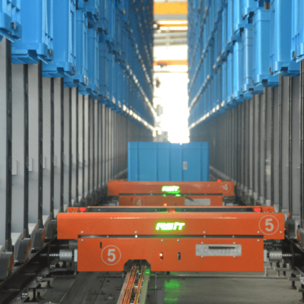 智能穿梭车立库