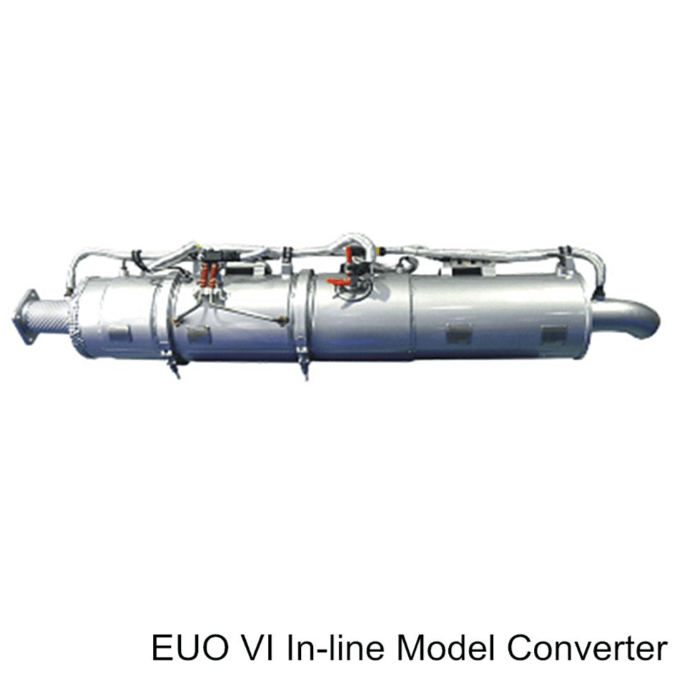 Euro6 Diesel Engine After Treatment System Catalytic Converter Silencer Doc+DPF+SCR+Asc