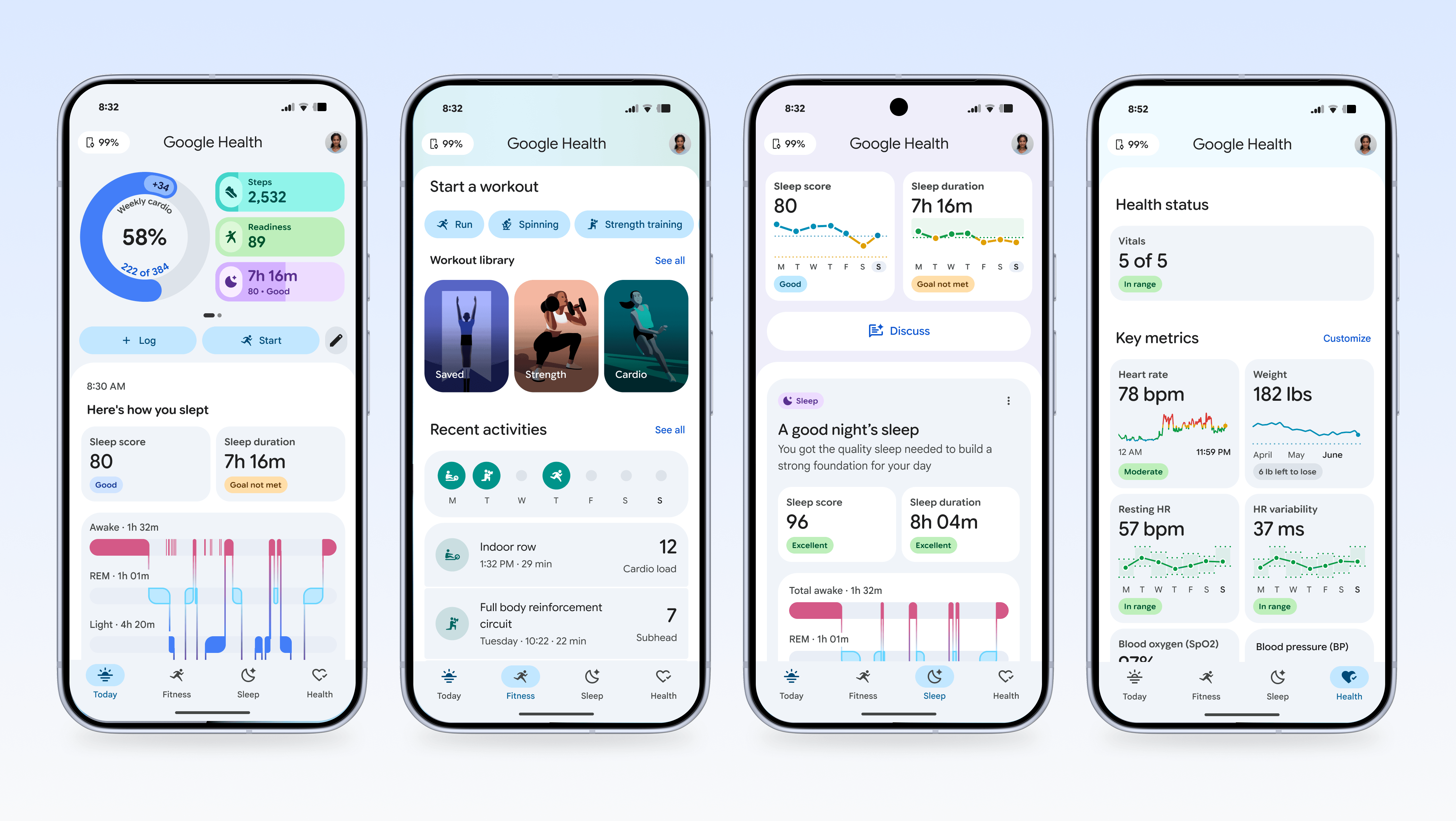 The Google Health app