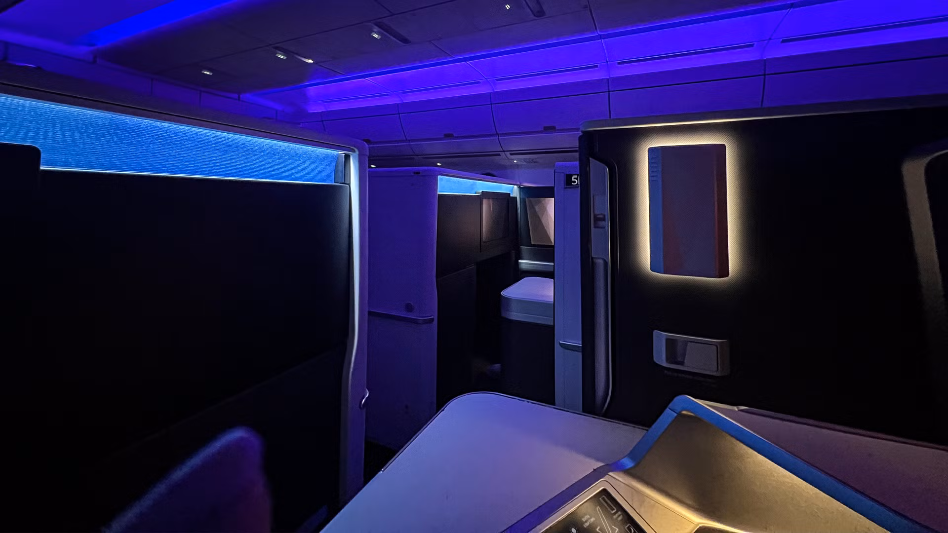 The privacy of a Delta One suite