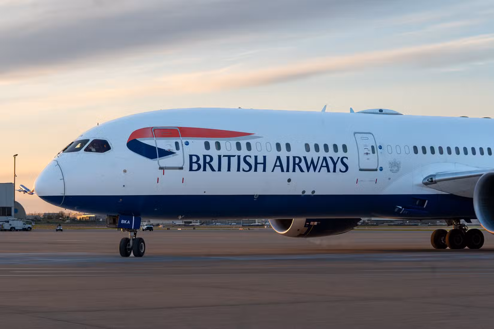 British Airways 787滑行