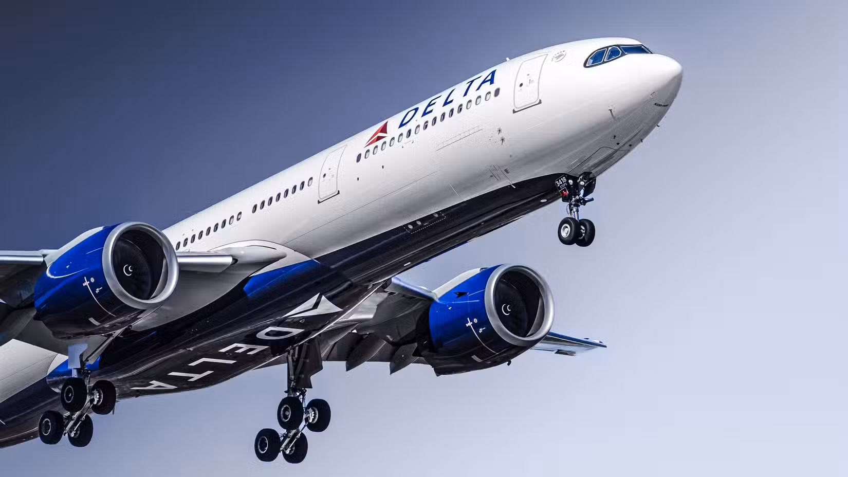 达美航空A330-900特写
