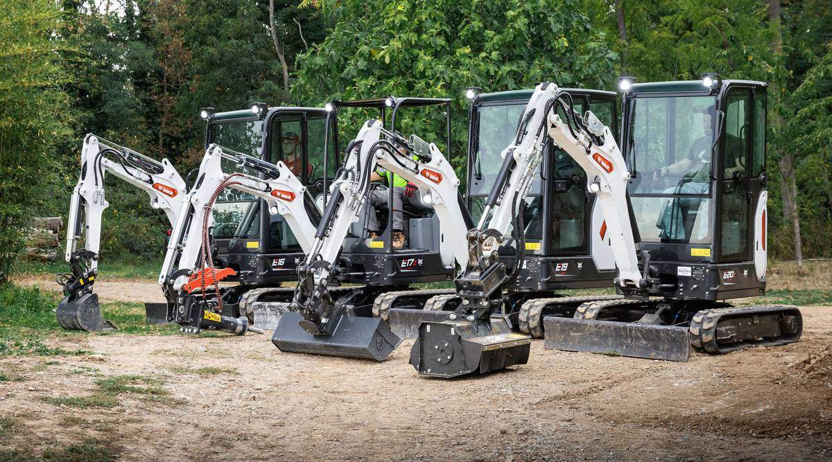 Bobcat 在 Hillhead 展示新型紧凑型装载机和智能迷你挖掘机