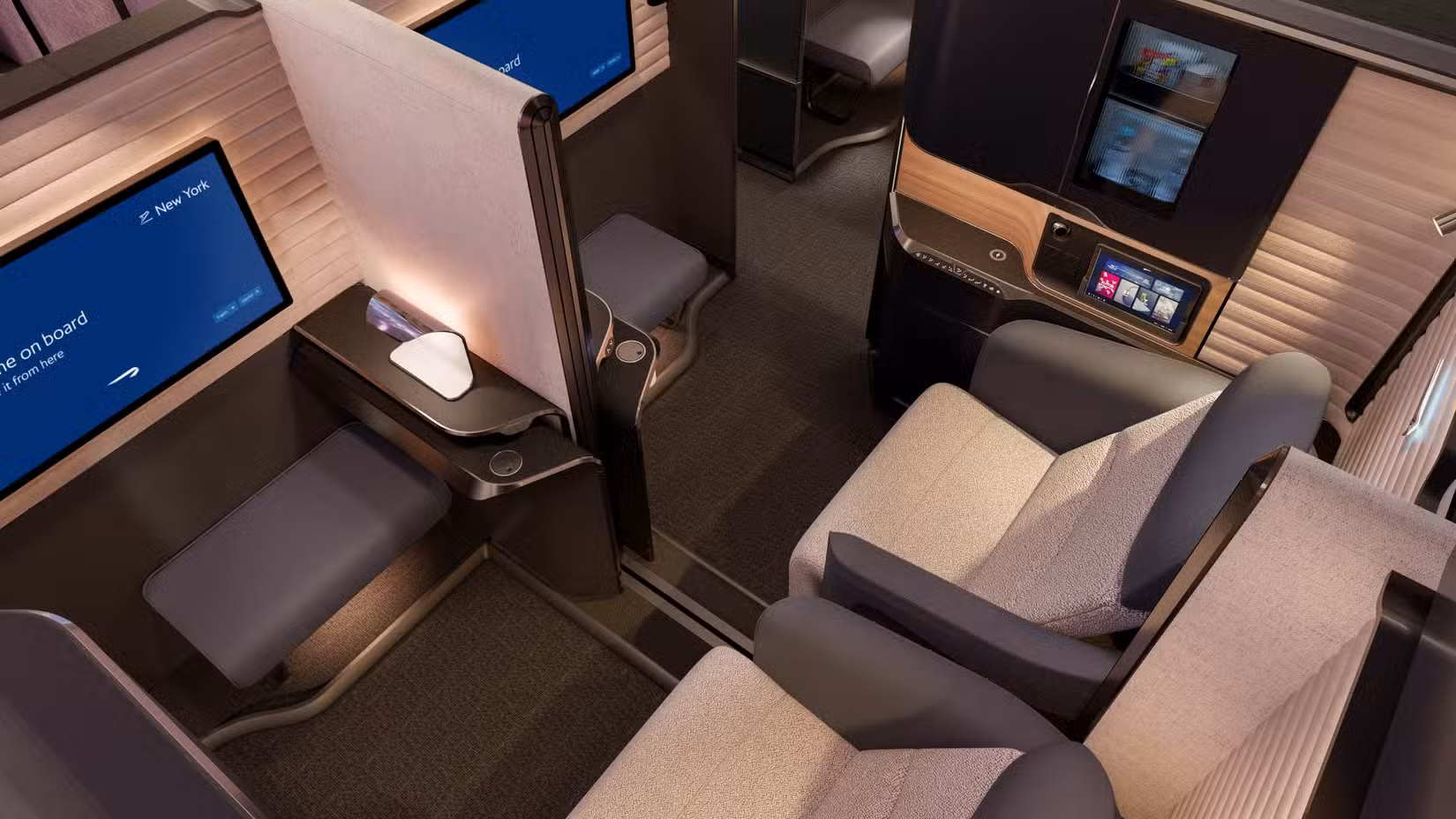 英国航空新A380头等舱座椅效果图