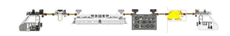 Explosion-proof lithium battery single-engine dual-drive monorail crane locomotive (permanent magnet frequency conversion integrated machine)