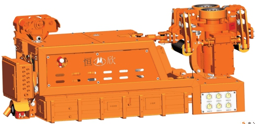 Explosion-proof lithium battery dispatching monorail crane locomotive (permanent magnet frequency conversion integrated machine)