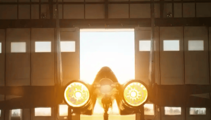 Imagem de pás de turbina monocristalinas
