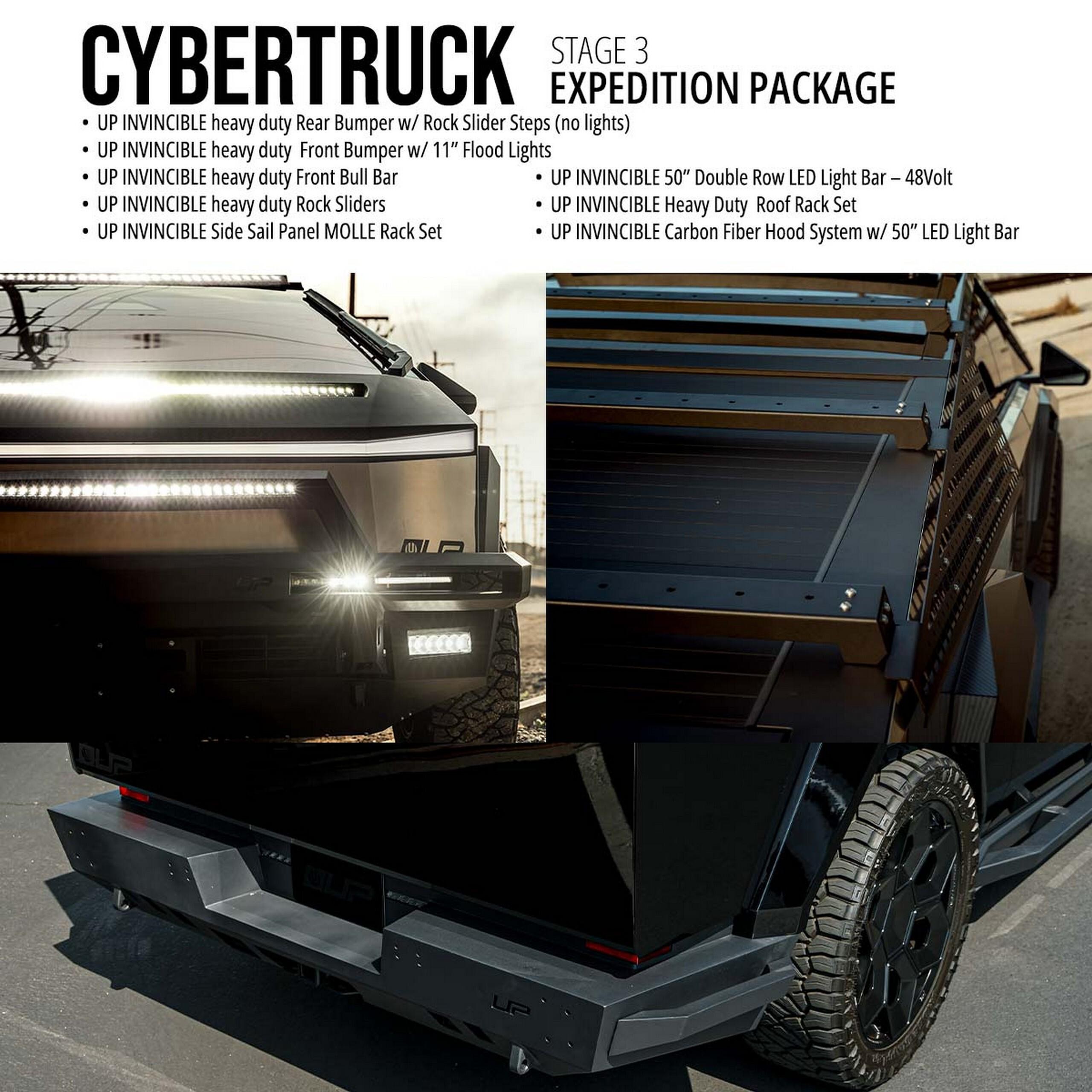 Unplugged 推出1.8万美元Cybertruck改装套件,补全特斯拉遗漏的配置