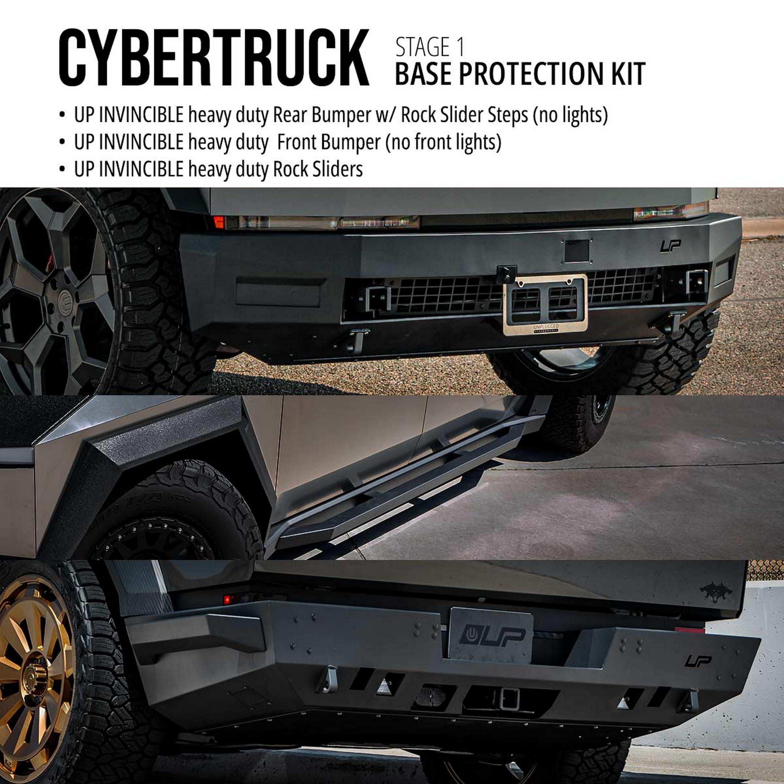 Unplugged 推出1.8万美元Cybertruck改装套件,补全特斯拉遗漏的配置