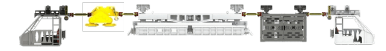 Explosion-proof lithium battery rack monorail crane locomotive (permanent magnet frequency conversion integrated machine)