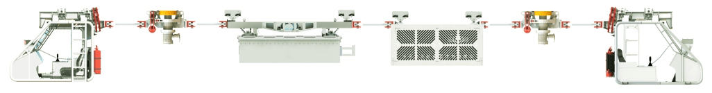 Explosion-proof special battery monorail crane locomotive (asynchronous motor)