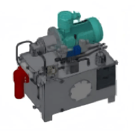 Liquid-driven replacement trolley