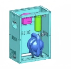 Pneumatic refueling machine