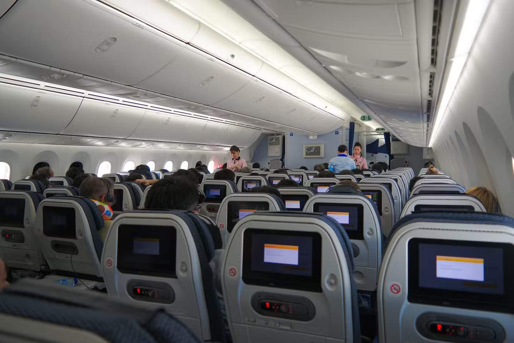 全日空波音787客舱内部