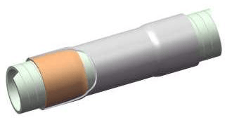 Cold Shrink Silicone Rubber Tube with Mastic