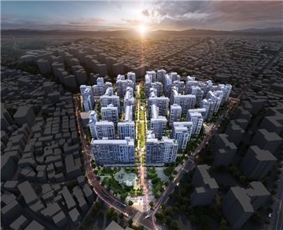 傍花5区鸟瞰图