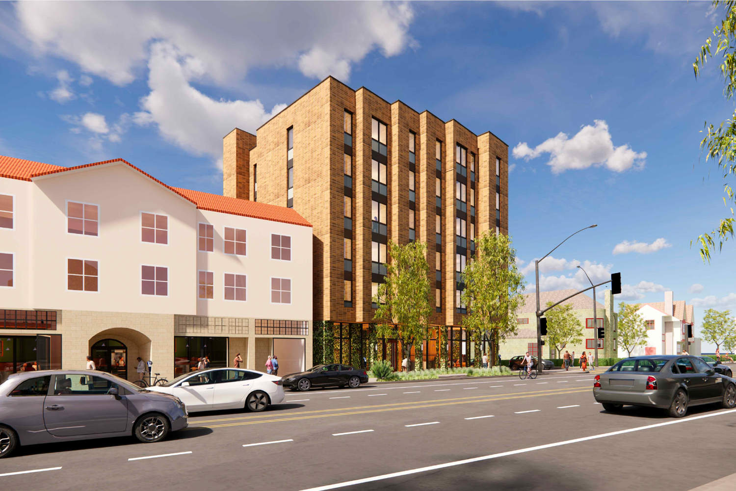 2800 Telegraph Avenue, renderização da SDT Architects