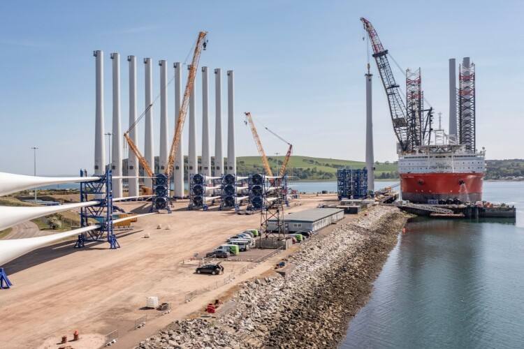 Nigg East Quay,图片由 Seagreen Wind Energy 提供