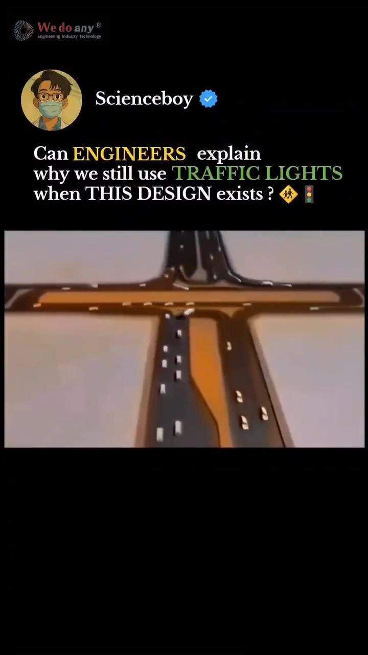 ☎️???‼️? This video showcases a concept known as a diverging interchange or a specialized grade-sepa