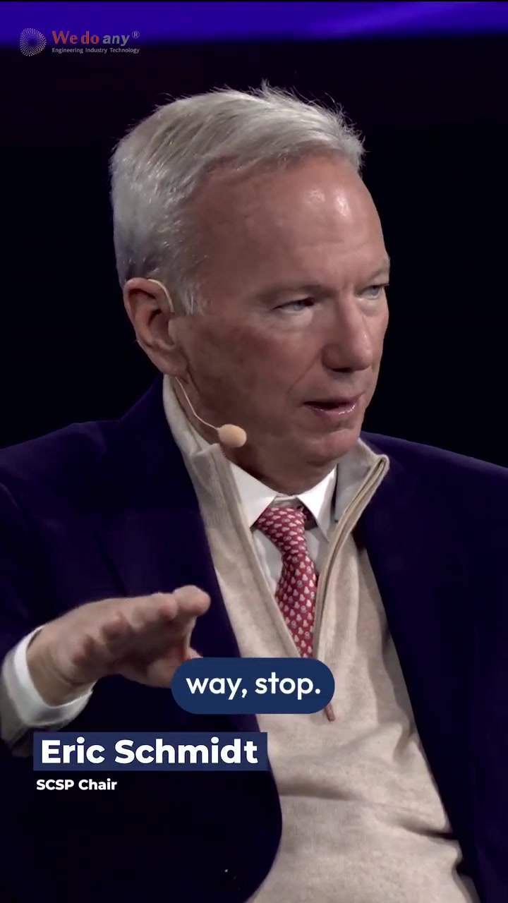 Dr. Eric Schmidt delivers a harsh truth to the software industry: the AI revolution is fundamentally